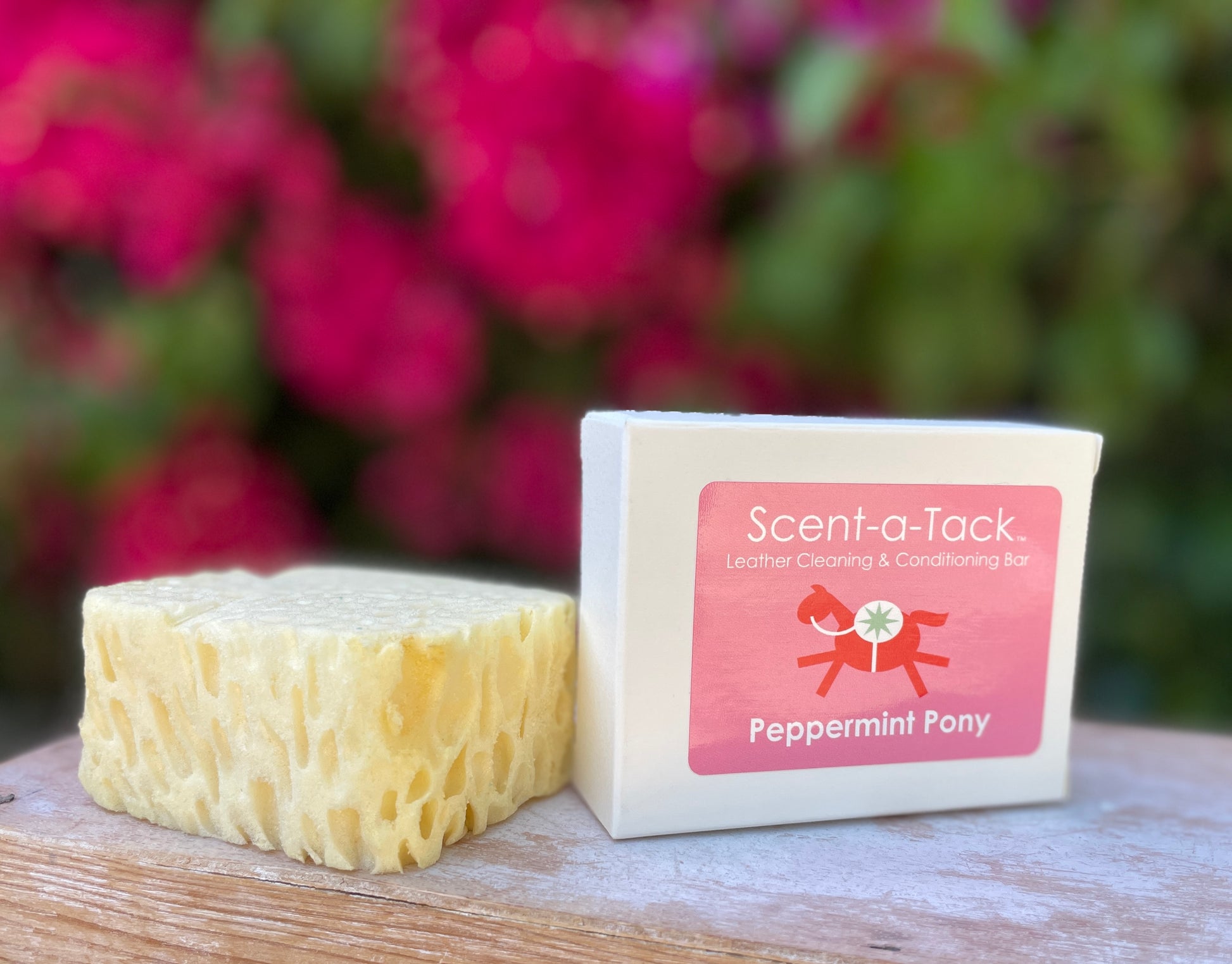 Peppermint Pony Scent-a-Tack Leather Cleaning & Conditioning Bar