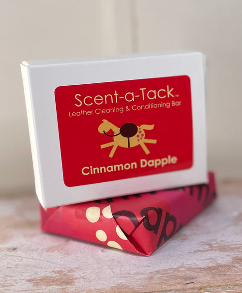 Cinnamon Dapple Scent-a-Tack Leather Cleaning & Conditioning Bar