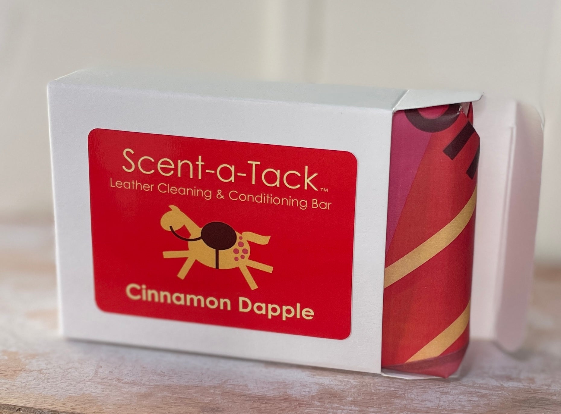 Cinnamon Dapple Scent-a-Tack Leather Cleaning & Conditioning Bar