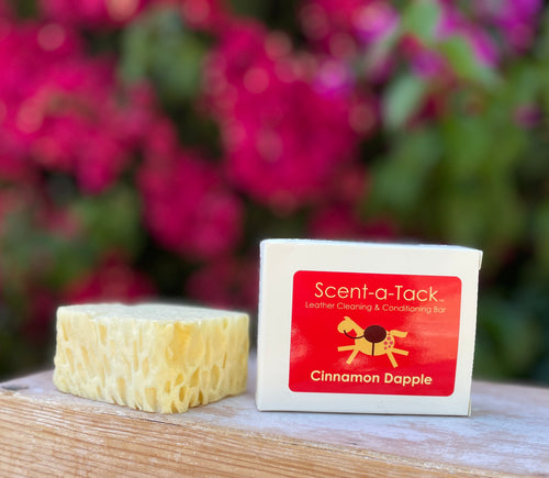 Cinnamon Dapple Scent-a-Tack Leather Cleaning & Conditioning Bar