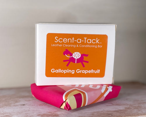 Galloping Grapefruit Scent-a-Tack Leather Cleaning & Conditioning Bar