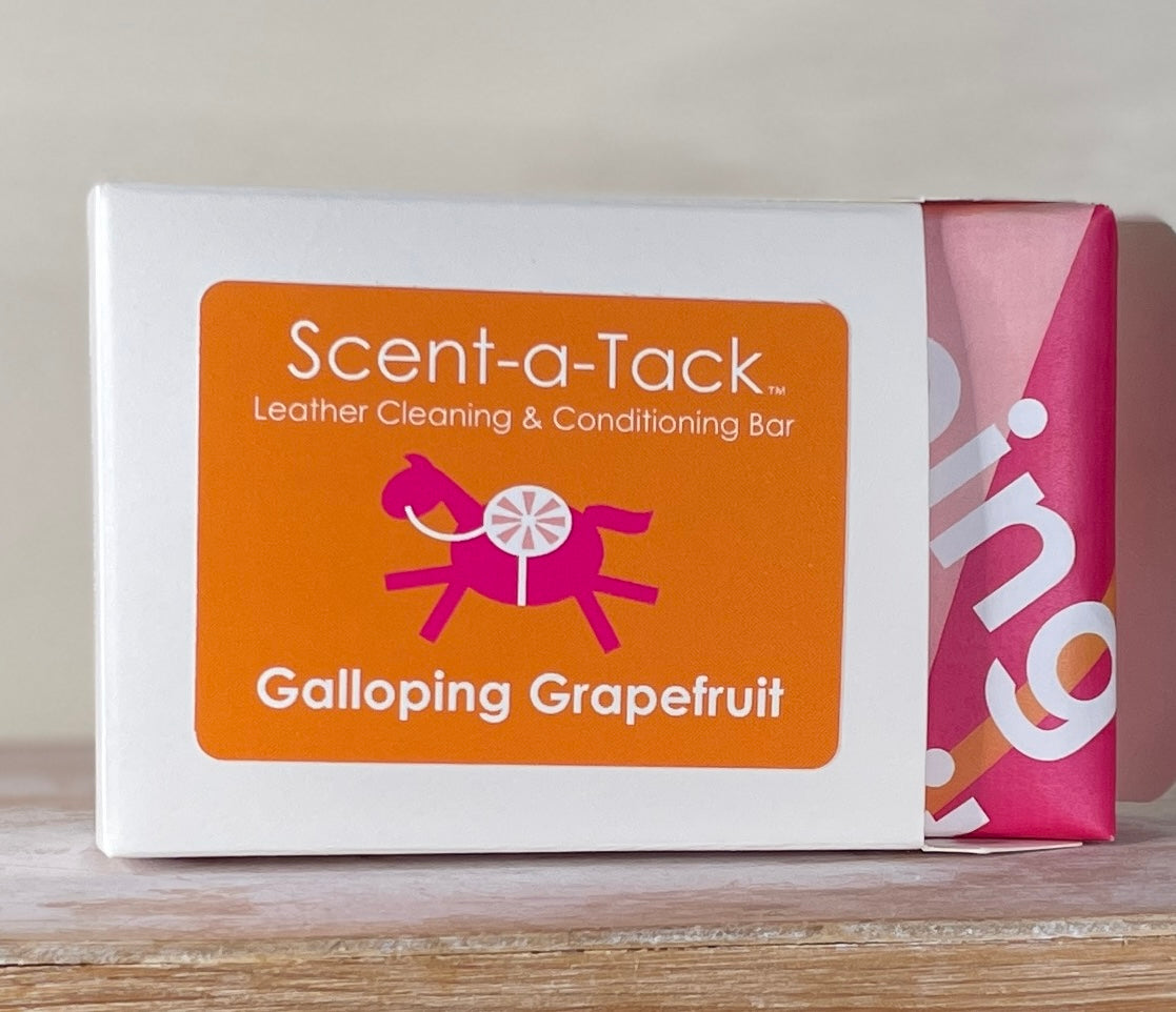 Galloping Grapefruit Scent-a-Tack Leather Cleaning & Conditioning Bar