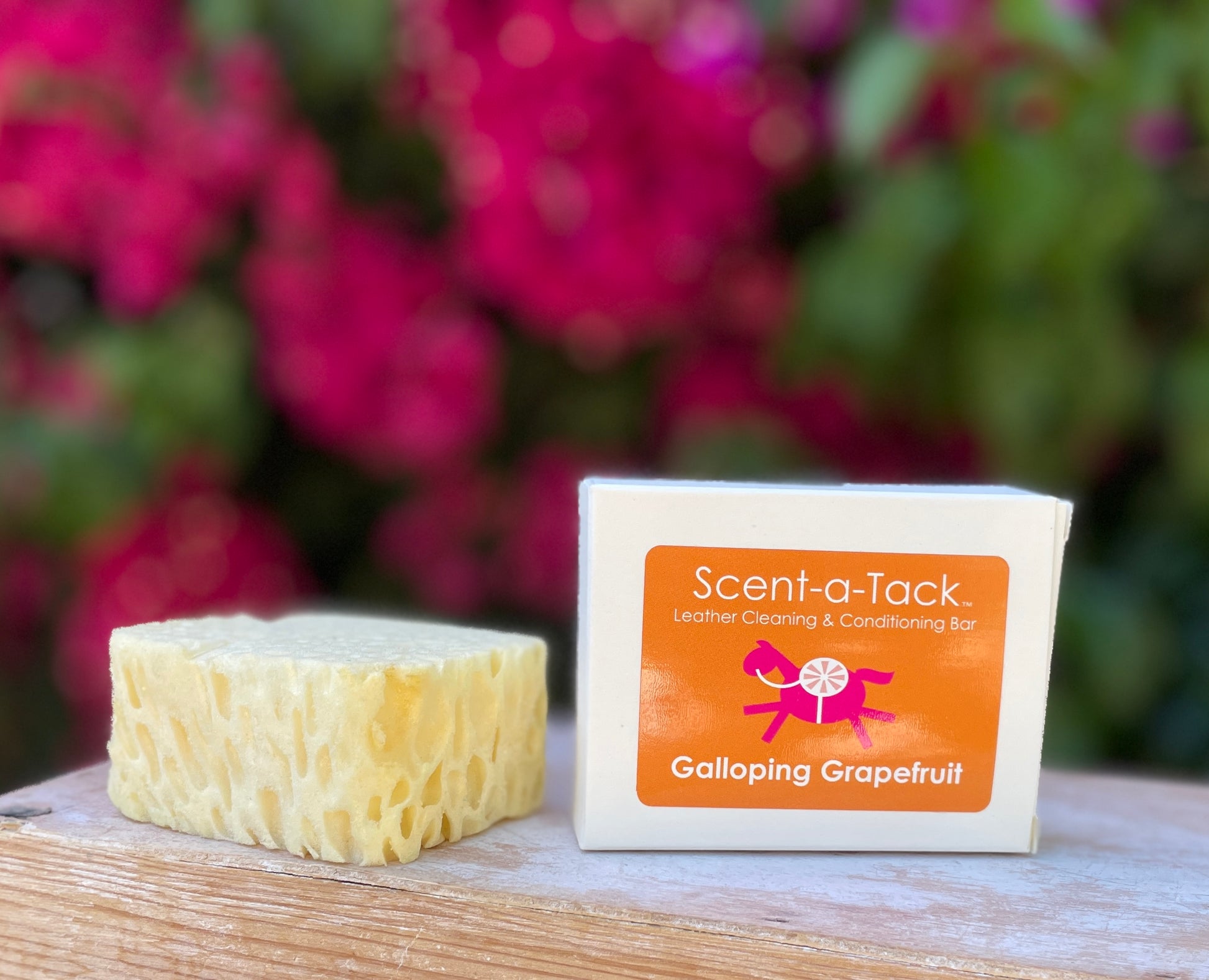 Galloping Grapefruit Scent-a-Tack Leather Cleaning & Conditioning Bar