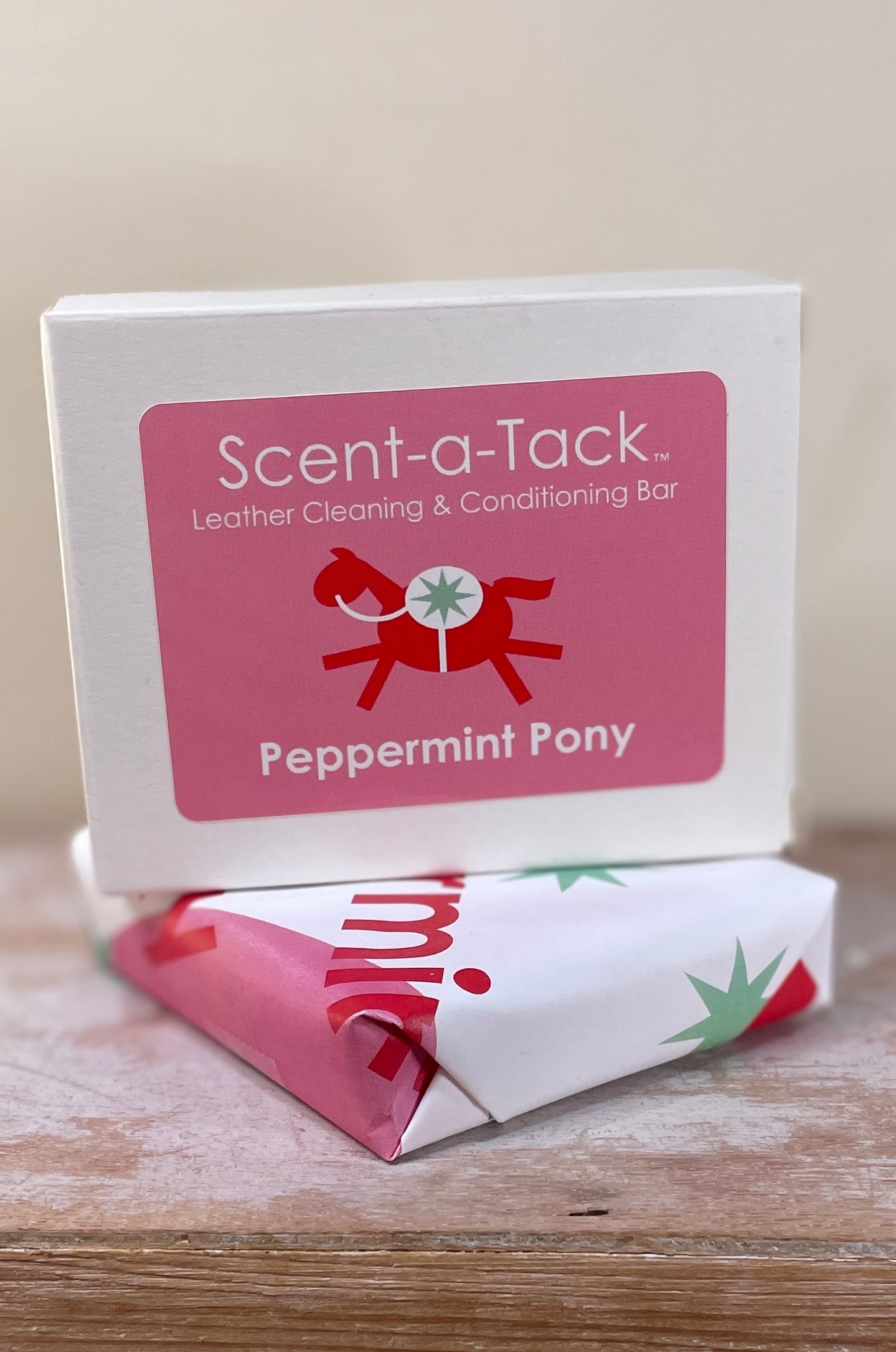 Peppermint Pony Scent-a-Tack Leather Cleaning & Conditioning Bar