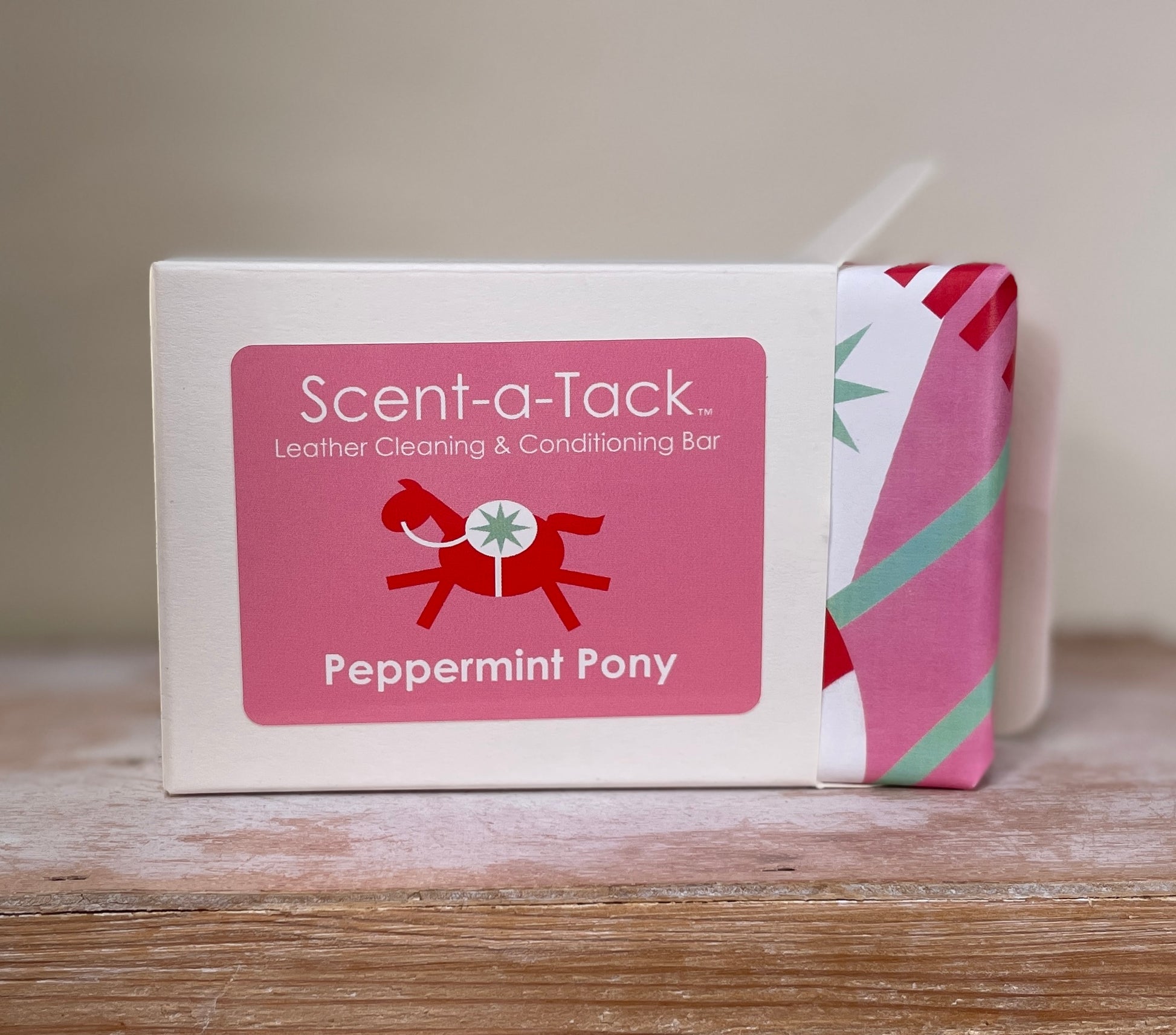 Peppermint Pony Scent-a-Tack Leather Cleaning & Conditioning Bar