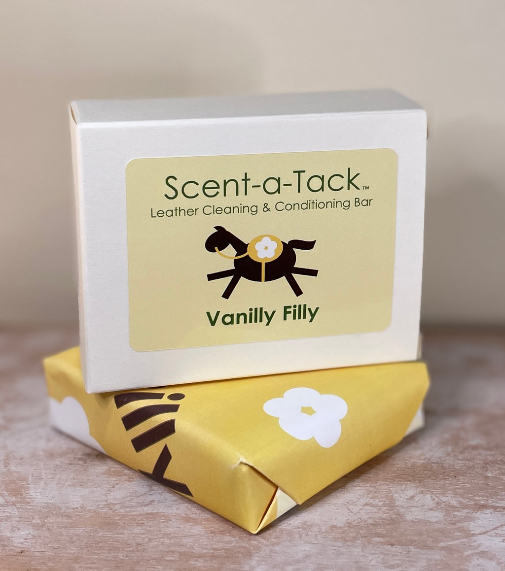 Vanilly Filly Scent-a-Tack Leather Cleaning & Conditioning Bar