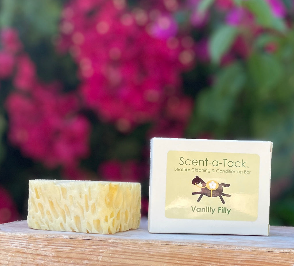 Vanilly Filly Scent-a-Tack Leather Cleaning & Conditioning Bar