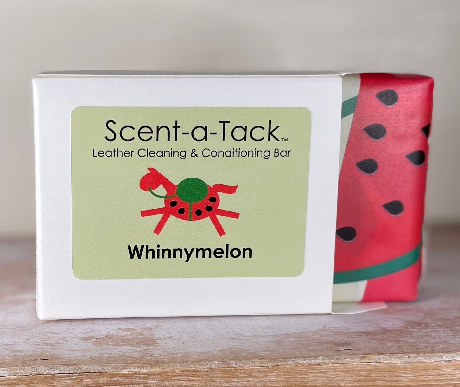 Whinnymelon Scent-a-Tack Leather Cleaning & Conditioning Bar